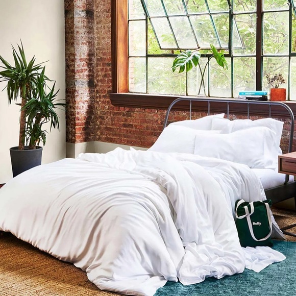 Buffy Bedding Bedding Buffy Bedding Duvet Cover Eucalyptus White Poshmark